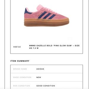 Adidas platform gazelles